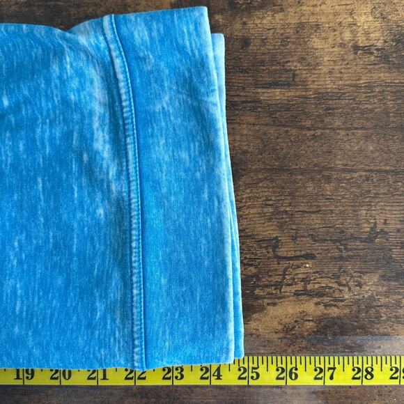 NWOT Reebok Sweatshirt Small Blue Cowl Neck Sportswear Athleisure Loungewear - Picture 4 of 10